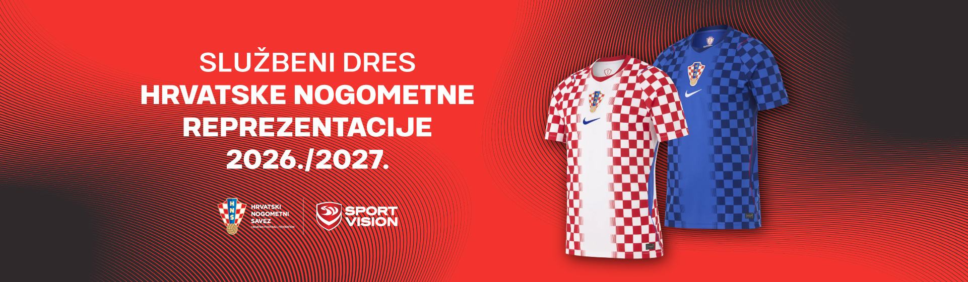 Predstavljen novi dres hrvatske nogometne reprezentacije!